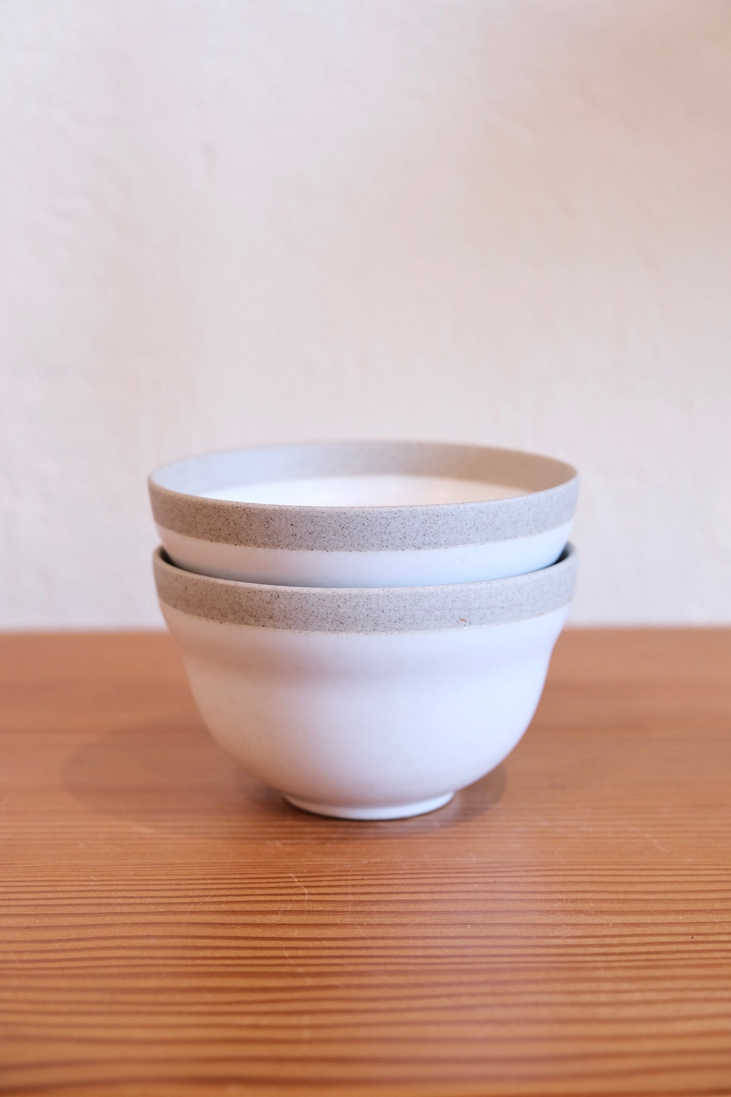 White Stackable Bowl (Tall)