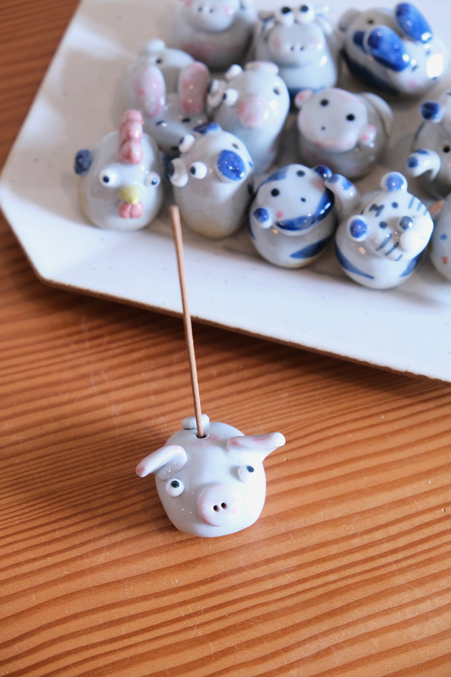 Animal Series (Pig) Incense Holder