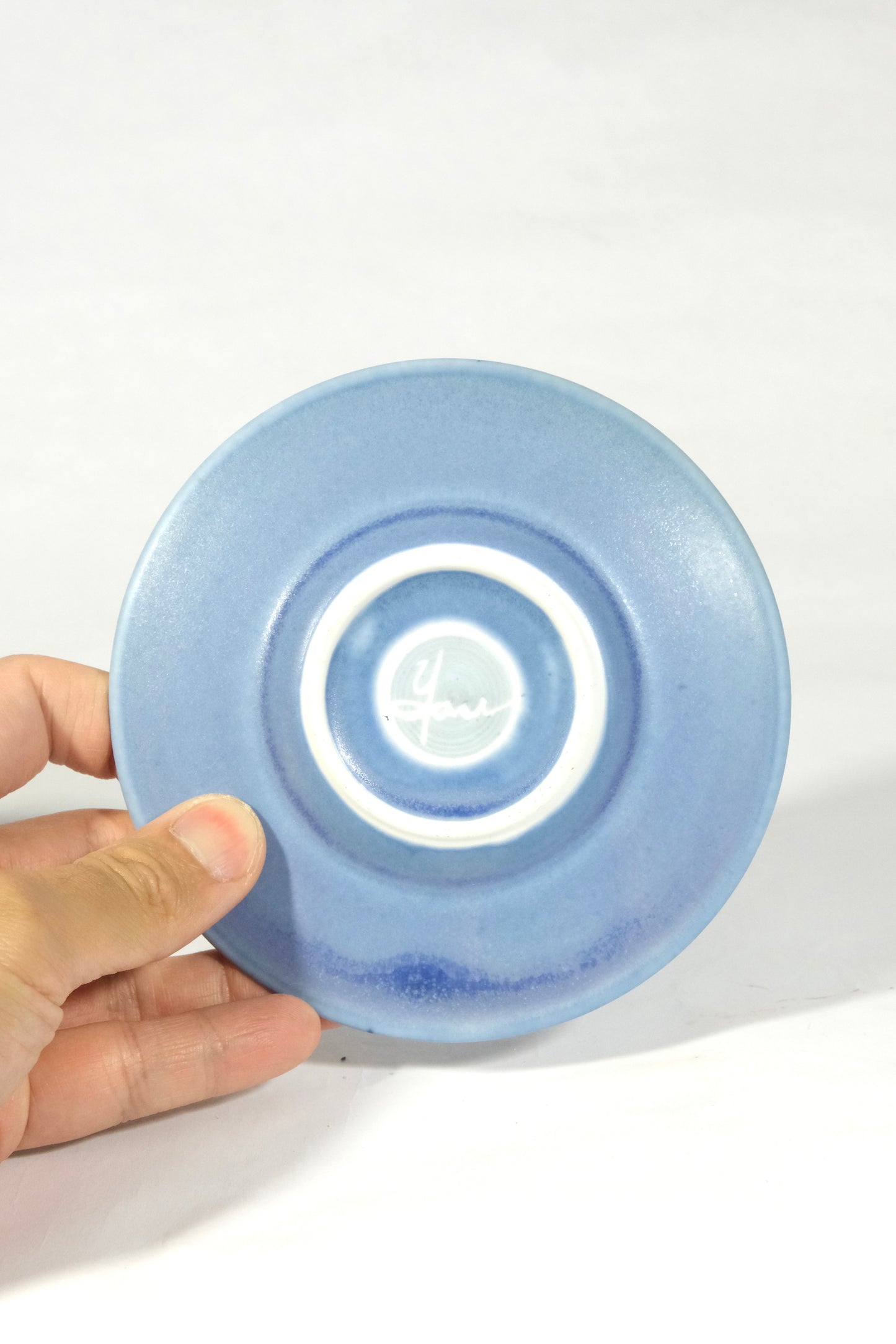 Coffee & Tea Saucers (Espresso/ Tea) Light Blue