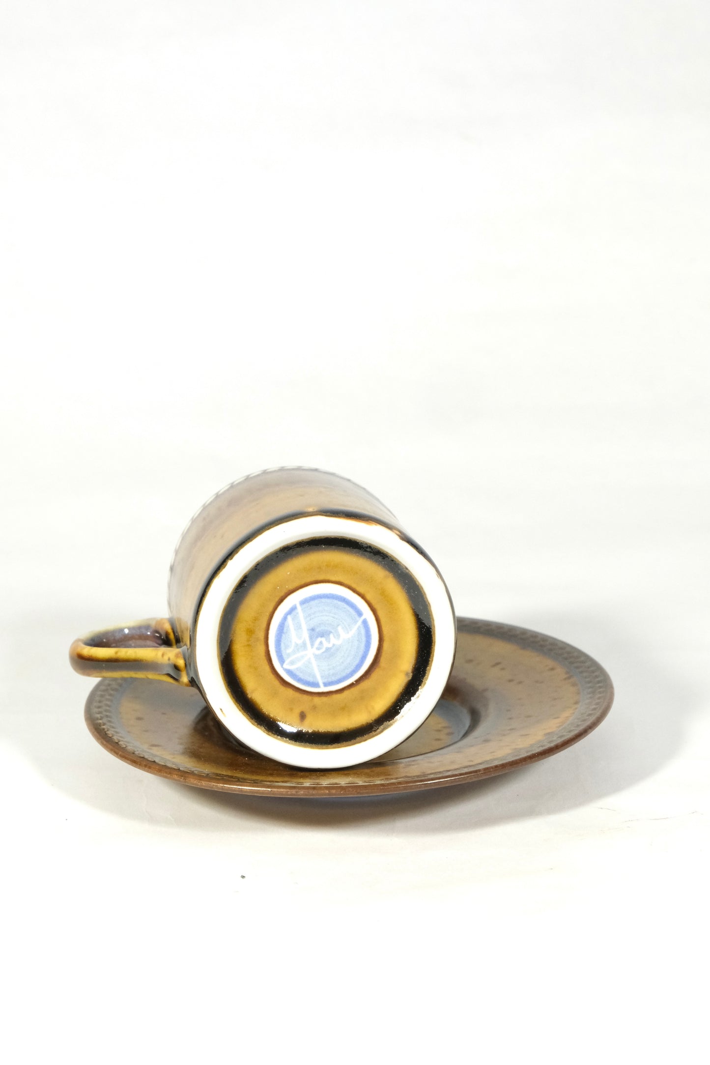 Coffee & Tea Saucers (Espresso/ Tea) (Brown)