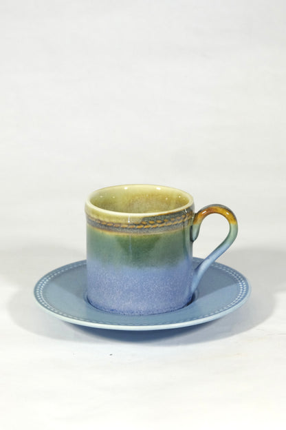 Coffee & Tea Saucers  (Espresso/ Tea) Light Blue