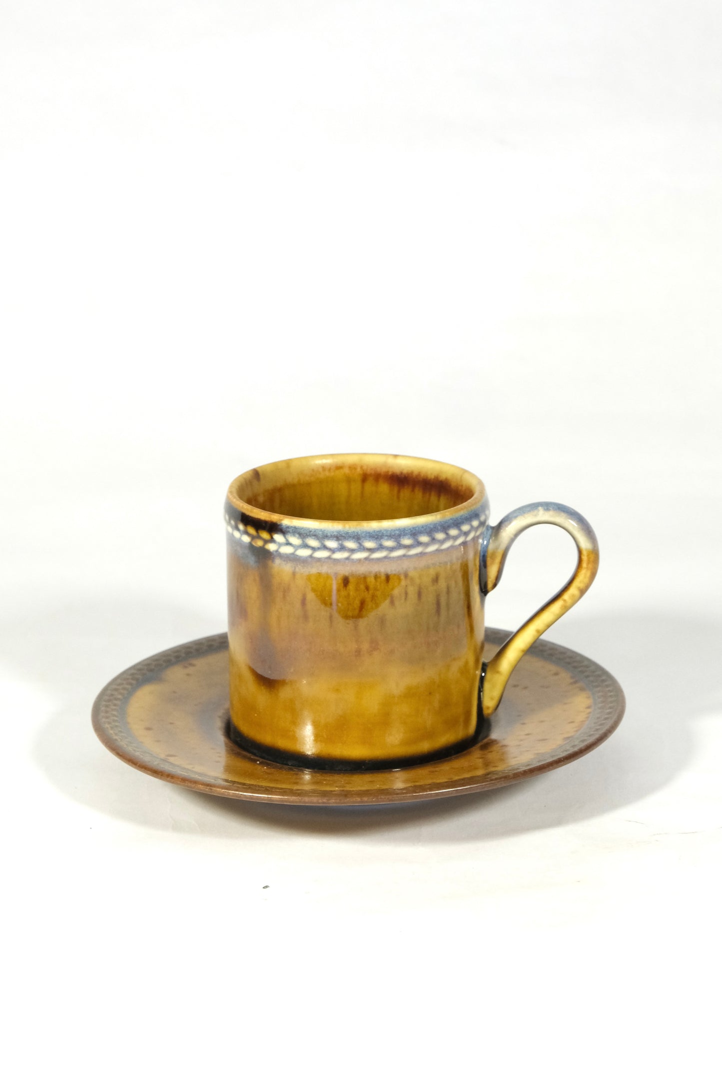Coffee & Tea Saucers  (Espresso/ Tea) (Brown)