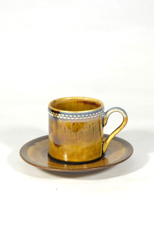 Coffee & Tea Saucers  (Espresso/ Tea) (Brown)