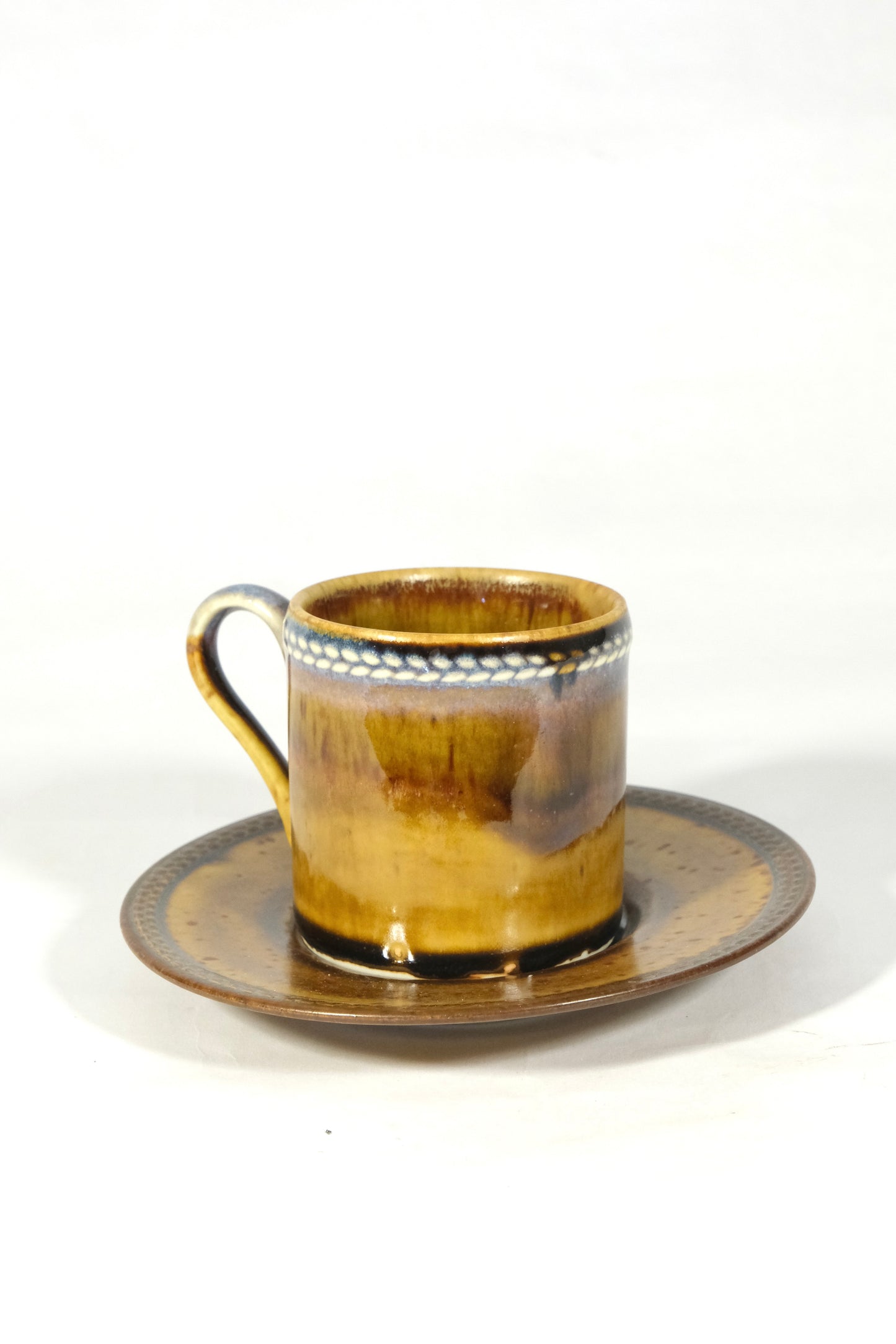Coffee & Tea Saucers  (Espresso/ Tea) (Brown)