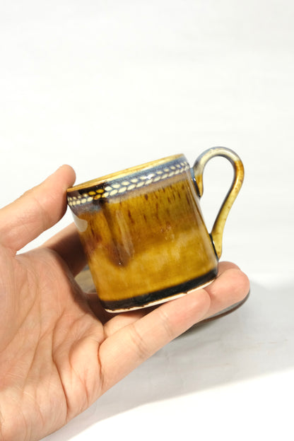 Coffee & Tea Saucers  (Espresso/ Tea) (Brown)