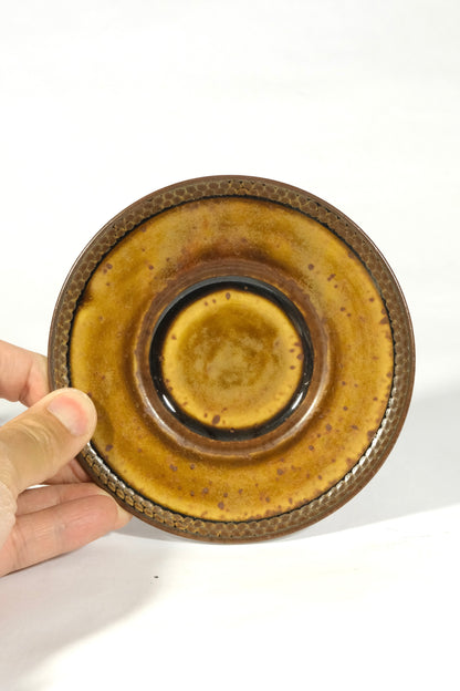 Coffee & Tea Saucers  (Espresso/ Tea) (Brown)